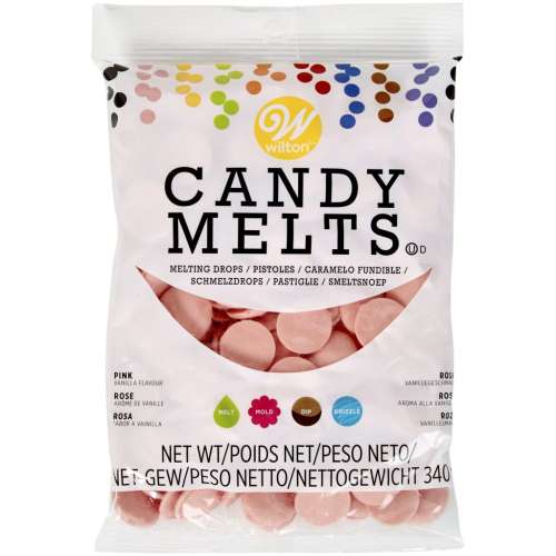 Wilton Candy Melts - Pink - Click Image to Close